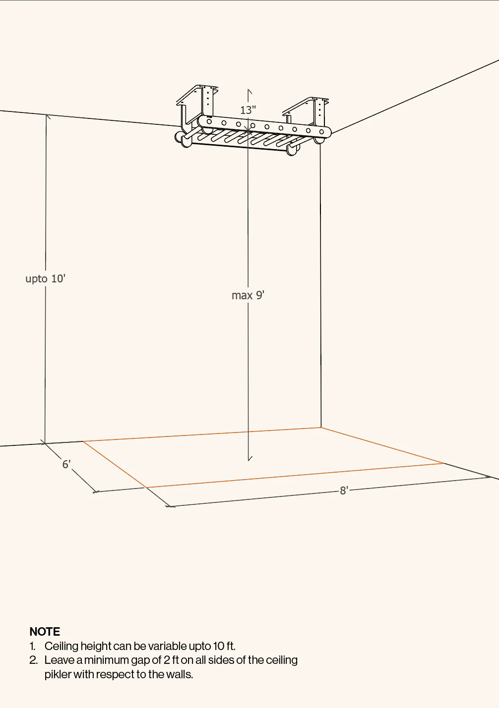 Aerial Set | Ceiling Pikler Jungle Gym - Image 11
