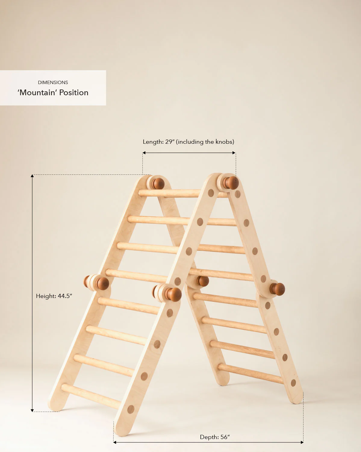 Bloon Pikler MAX (Transformable Pikler Triangle) Jungle Gym - Image 17
