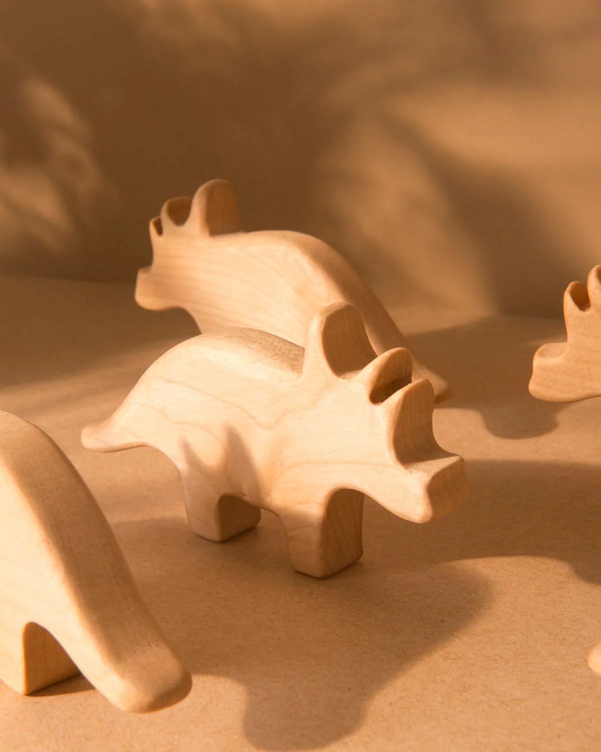 Triceratops - Wooden Dinosaur Toys - Image 3