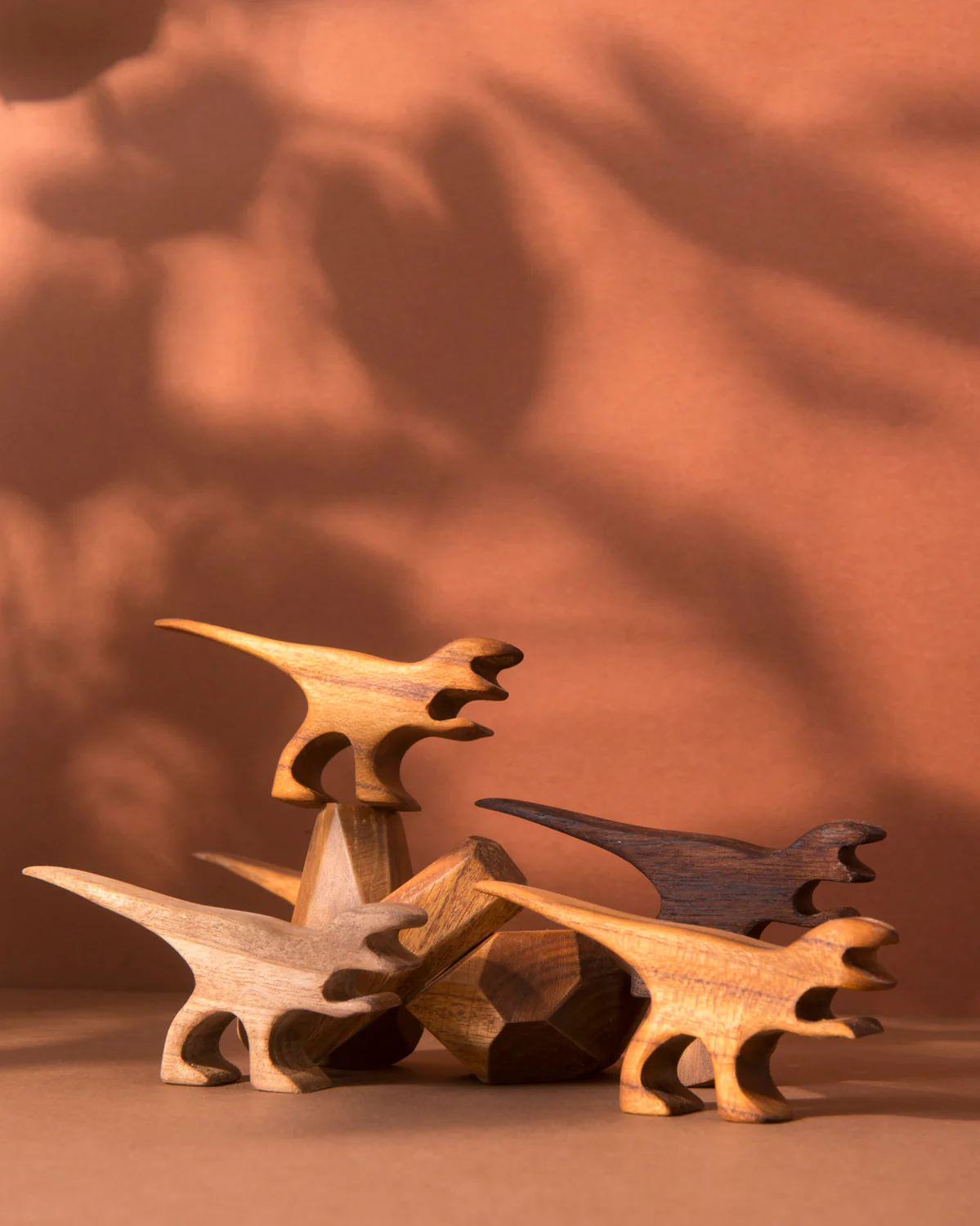 Velociraptor - Wooden Dinosaur Toys - Image 2